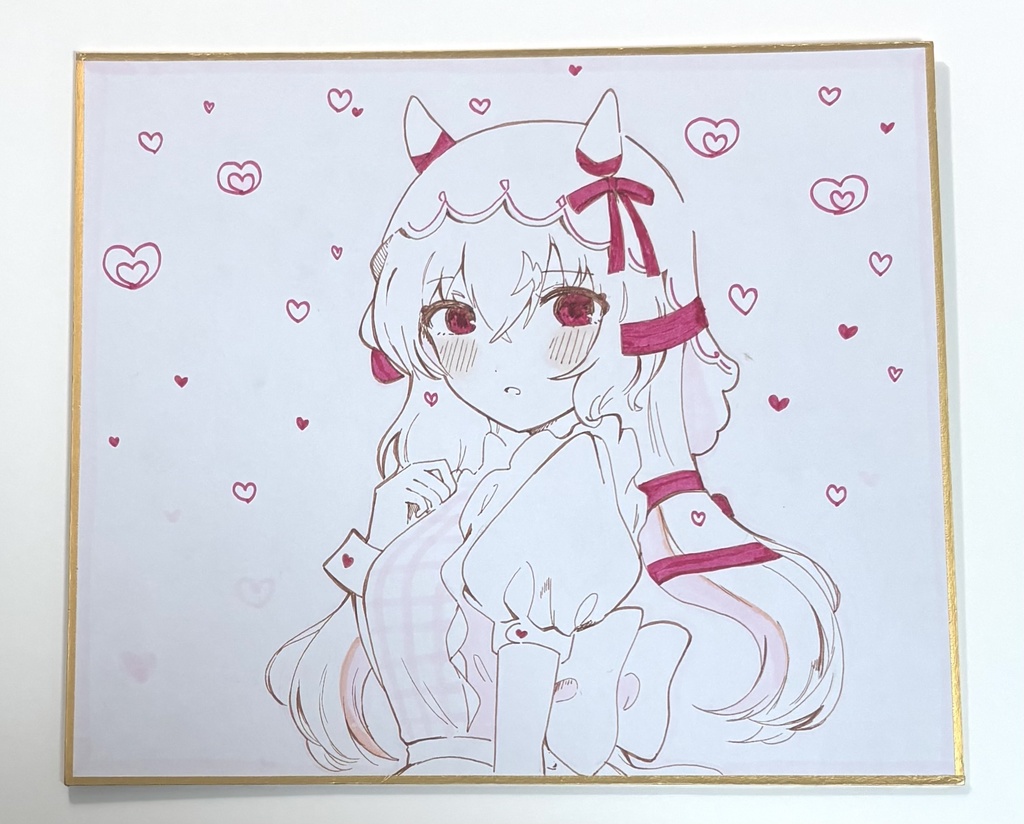 スティルインラブ　色紙