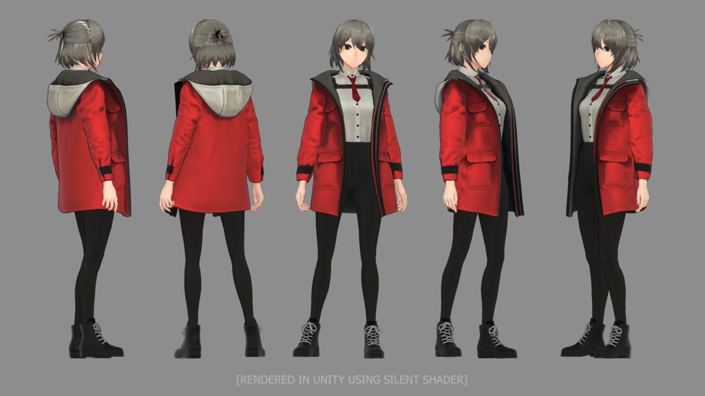 3D Model (灰華・ハイカ ) "Haika"