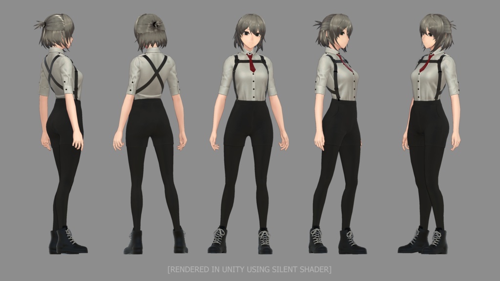 3D Model (灰華・ハイカ ) "Haika"