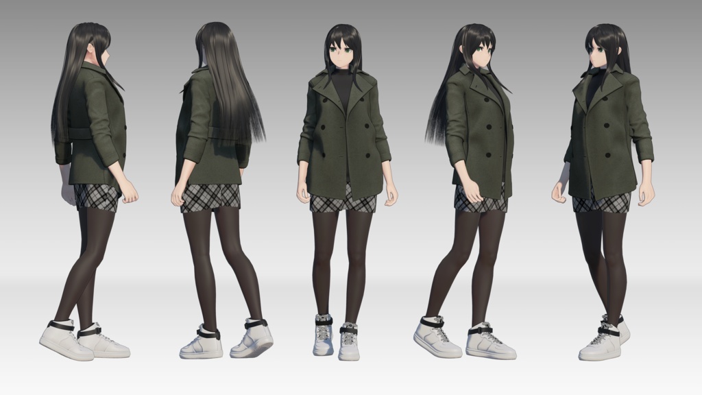 [3D Model] 富岡克己 (Tomoika Katsumi) - Bladewild - 2/13