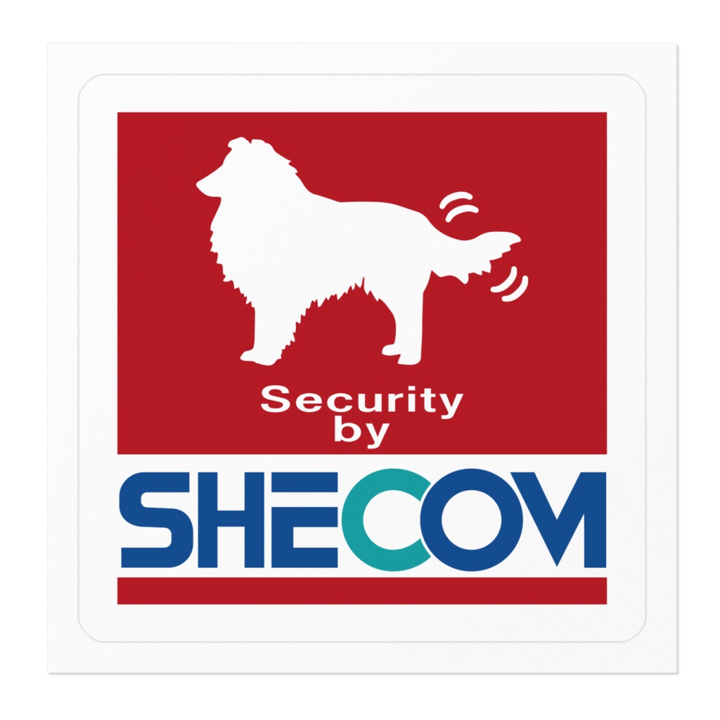 【プリントステッカー】SHECOM(シェットランドシープドッグ)