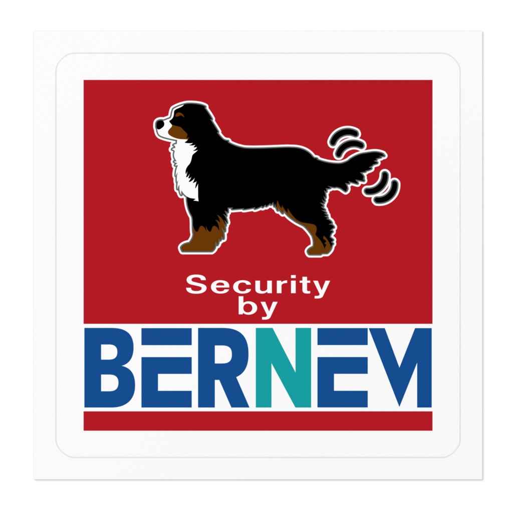 【プリントステッカー】BERNEM(バーニーズマウンテンドッグ)