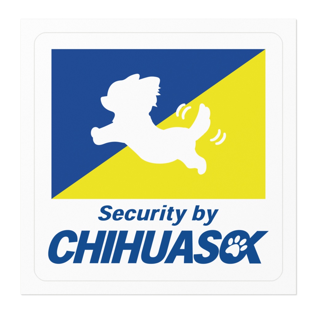 【プリントステッカー】CHIHUASOK(チワワ)