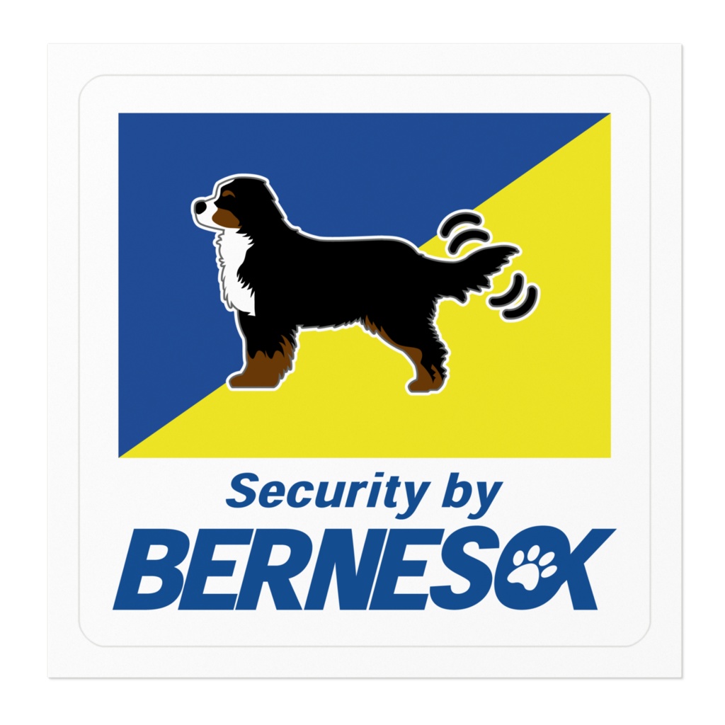 【プリントステッカー】BERNESOK(バーニーズマウンテンドッグ)