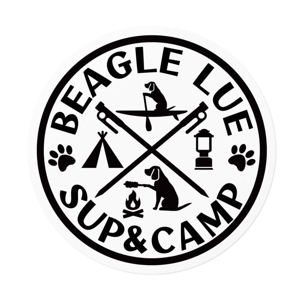 【プリントステッカー】SUP&CAMP