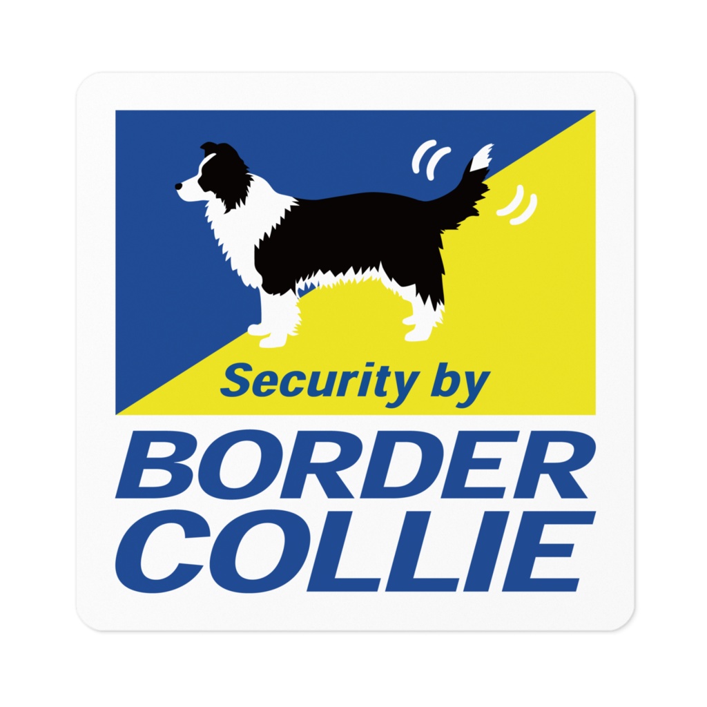 【プリントステッカー】BORDER COLLIE