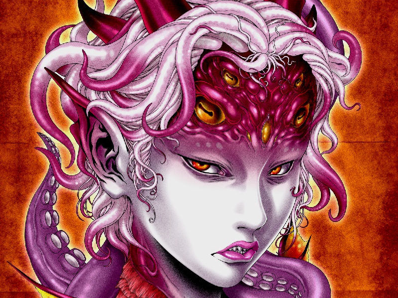 『‐邪姫降誕‐』 複製原画パネル（B5サイズ）