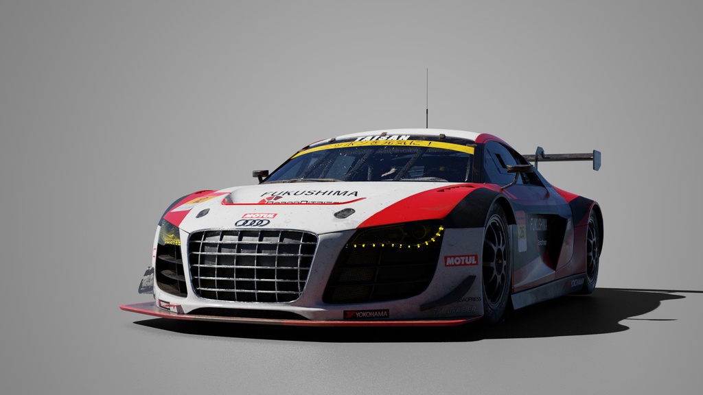 Audi R8 LMS 3Dモデル