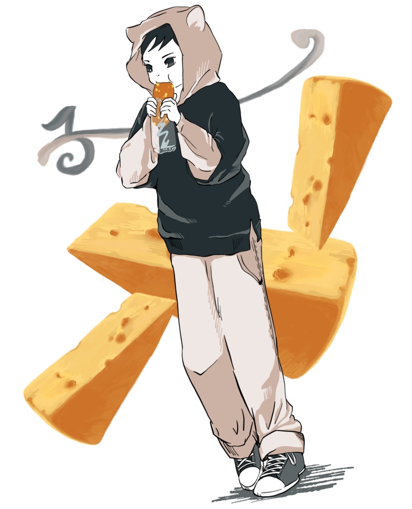 干支パーカー「子」