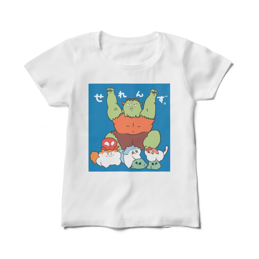  レディースTシャツせれんず。キャラ紹介（青）