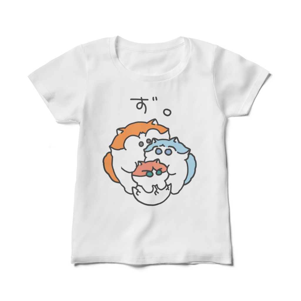 レディースTシャツせれんず。ひじきたまご