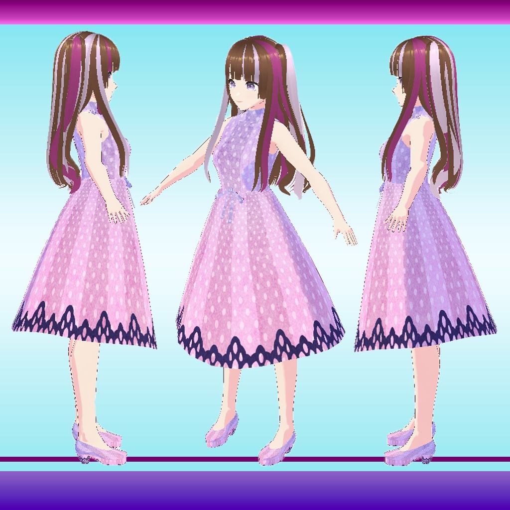 3Dモデル「Yuna(ユナ)」