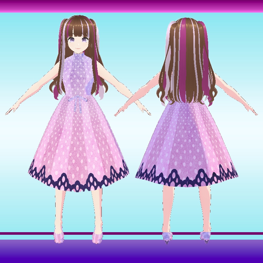 3Dモデル「Yuna(ユナ)」