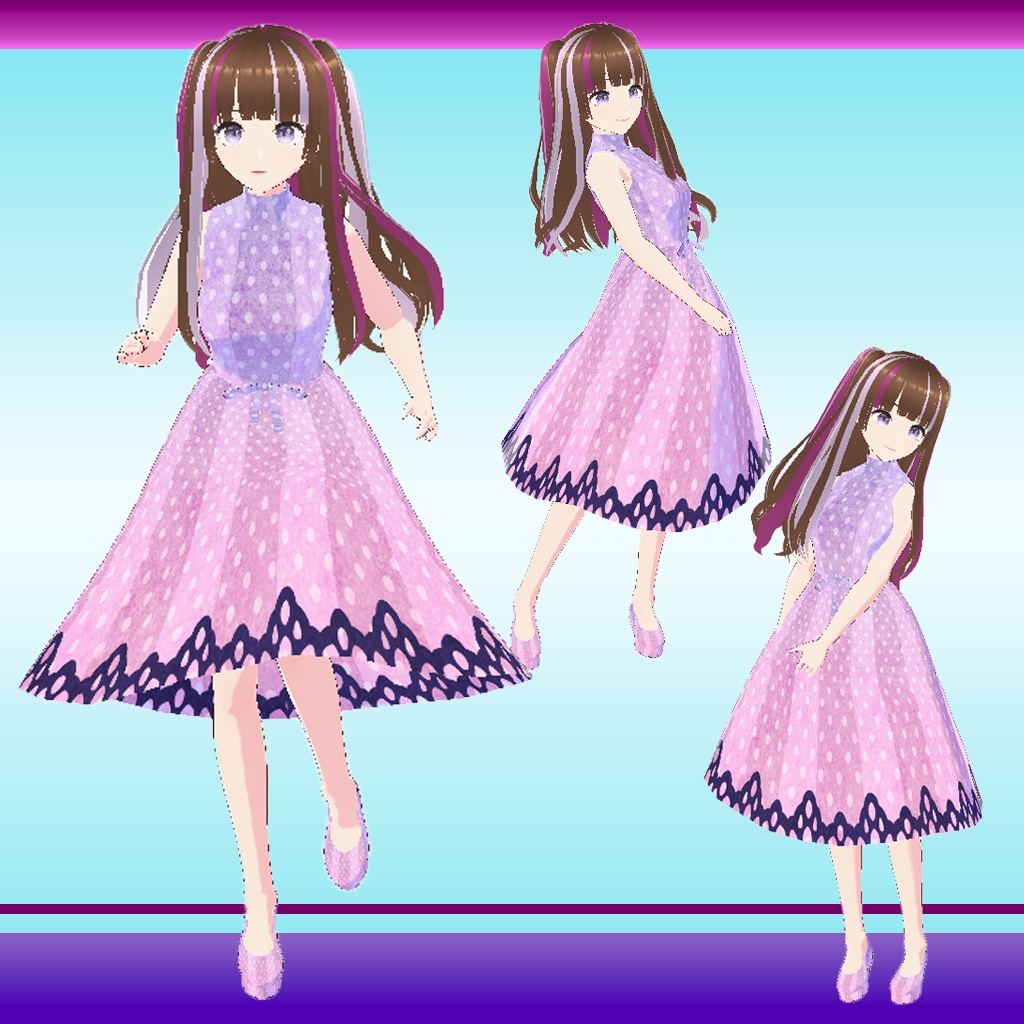 3Dモデル「Yuna(ユナ)」