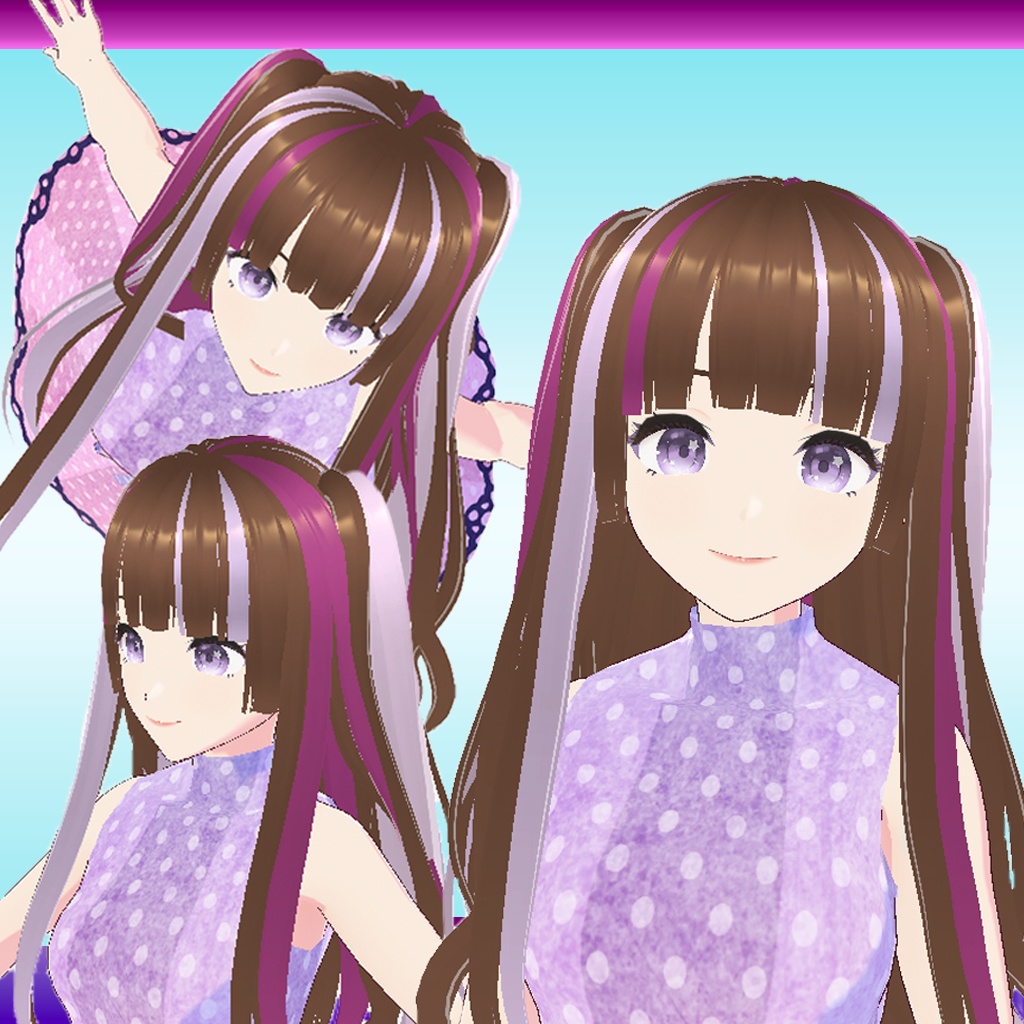 3Dモデル「Yuna(ユナ)」