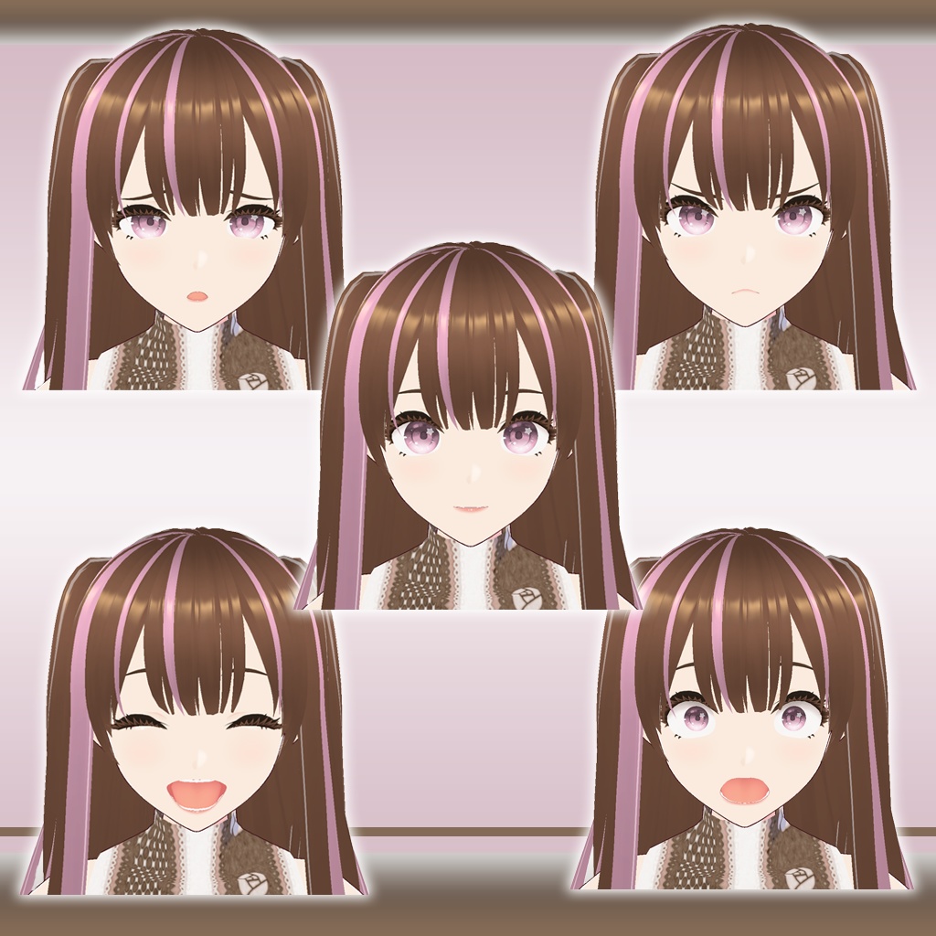 3Dキャラクターモデル「Akane(アカネ)」