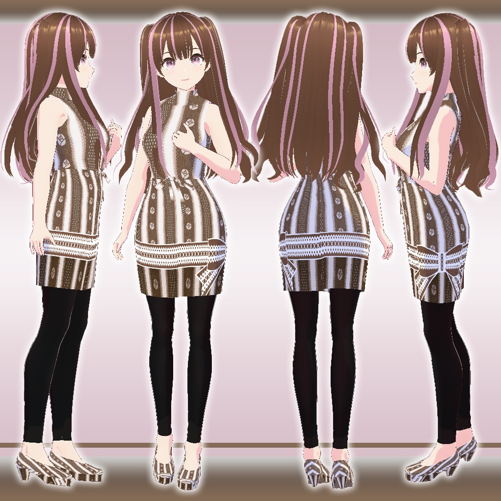 3Dキャラクターモデル「Akane(アカネ)」