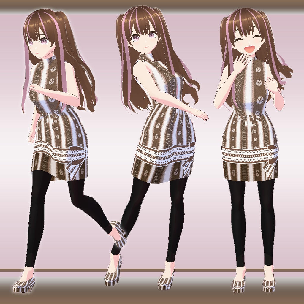 3Dキャラクターモデル「Akane(アカネ)」