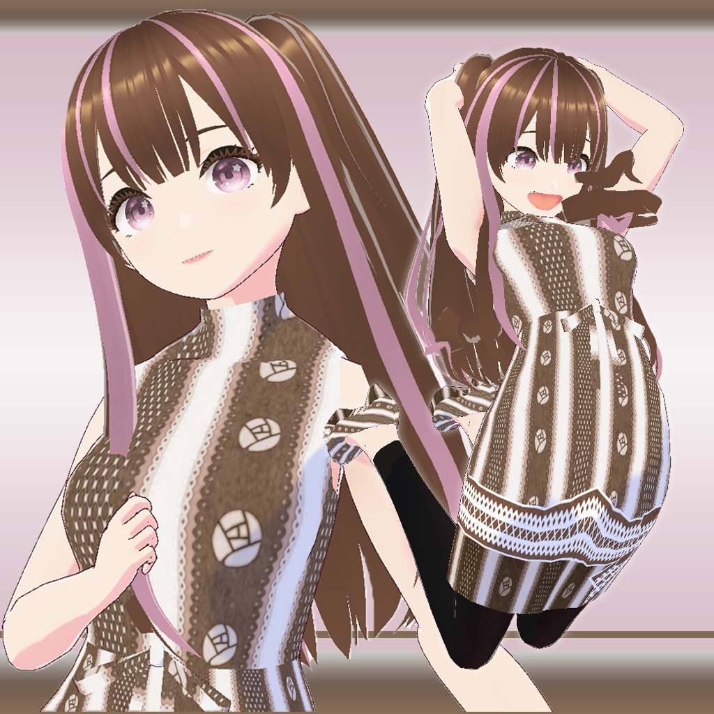3Dキャラクターモデル「Akane(アカネ)」