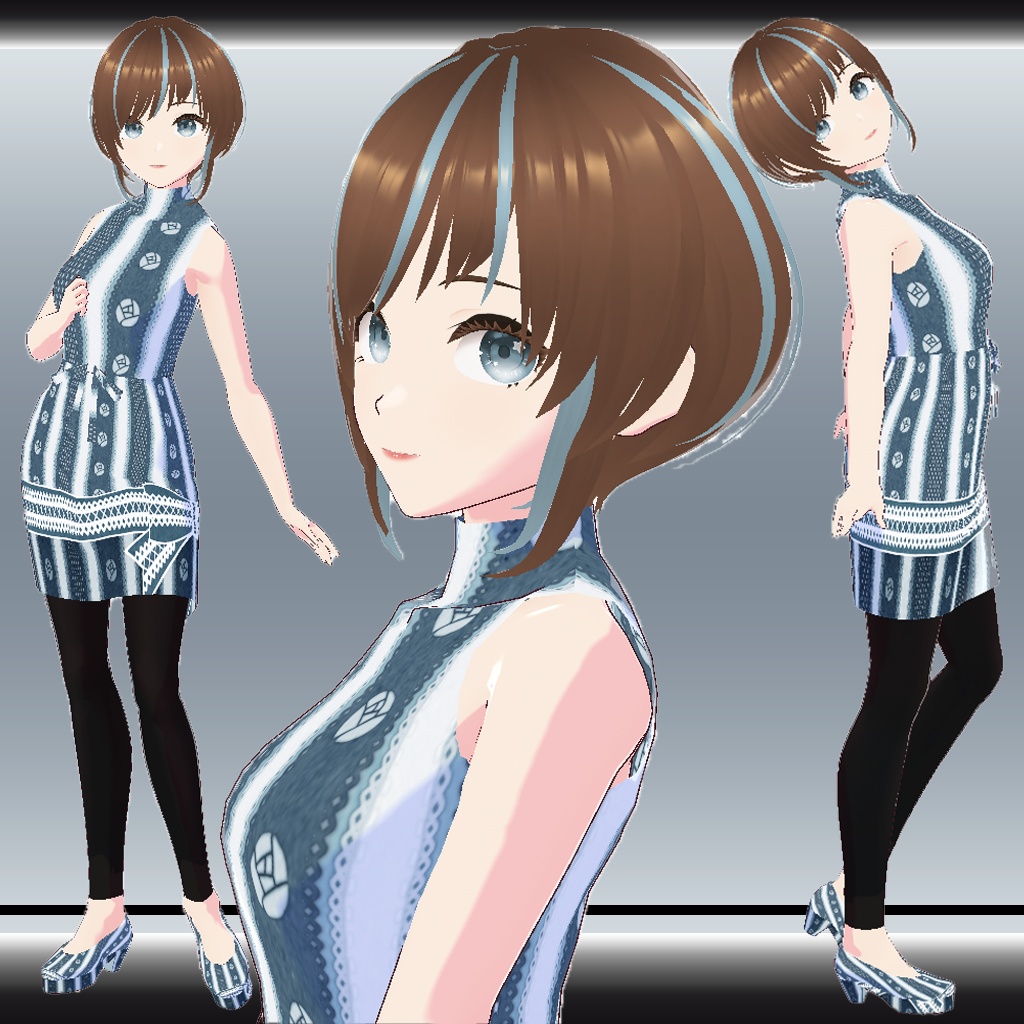 3Dキャラクターモデル「Megu(メグ)」