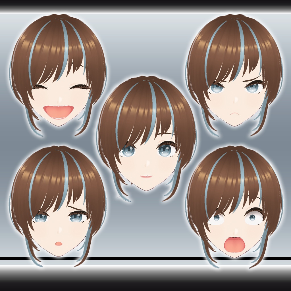 3Dキャラクターモデル「Megu(メグ)」