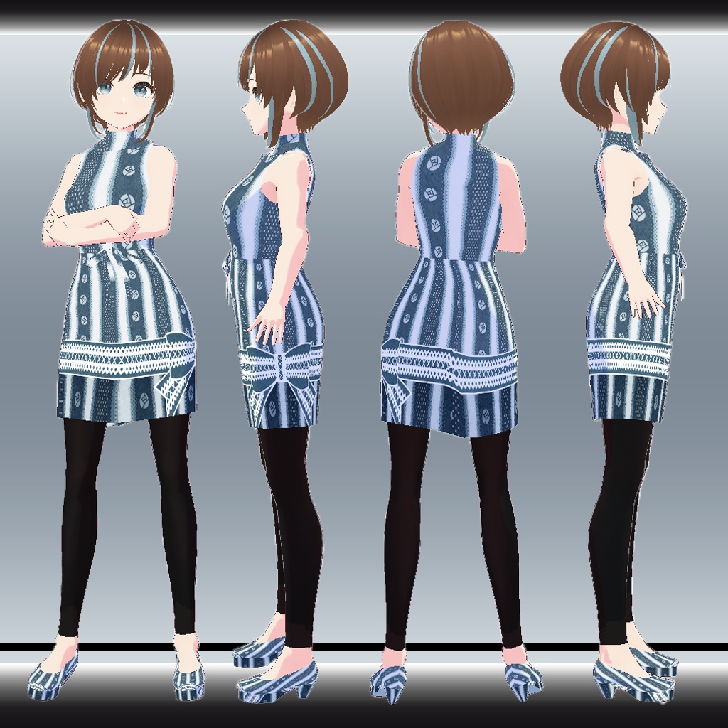 3Dキャラクターモデル「Megu(メグ)」