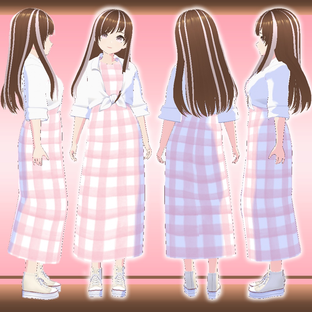 3Dキャラクターモデル「Sawa(サワ)」