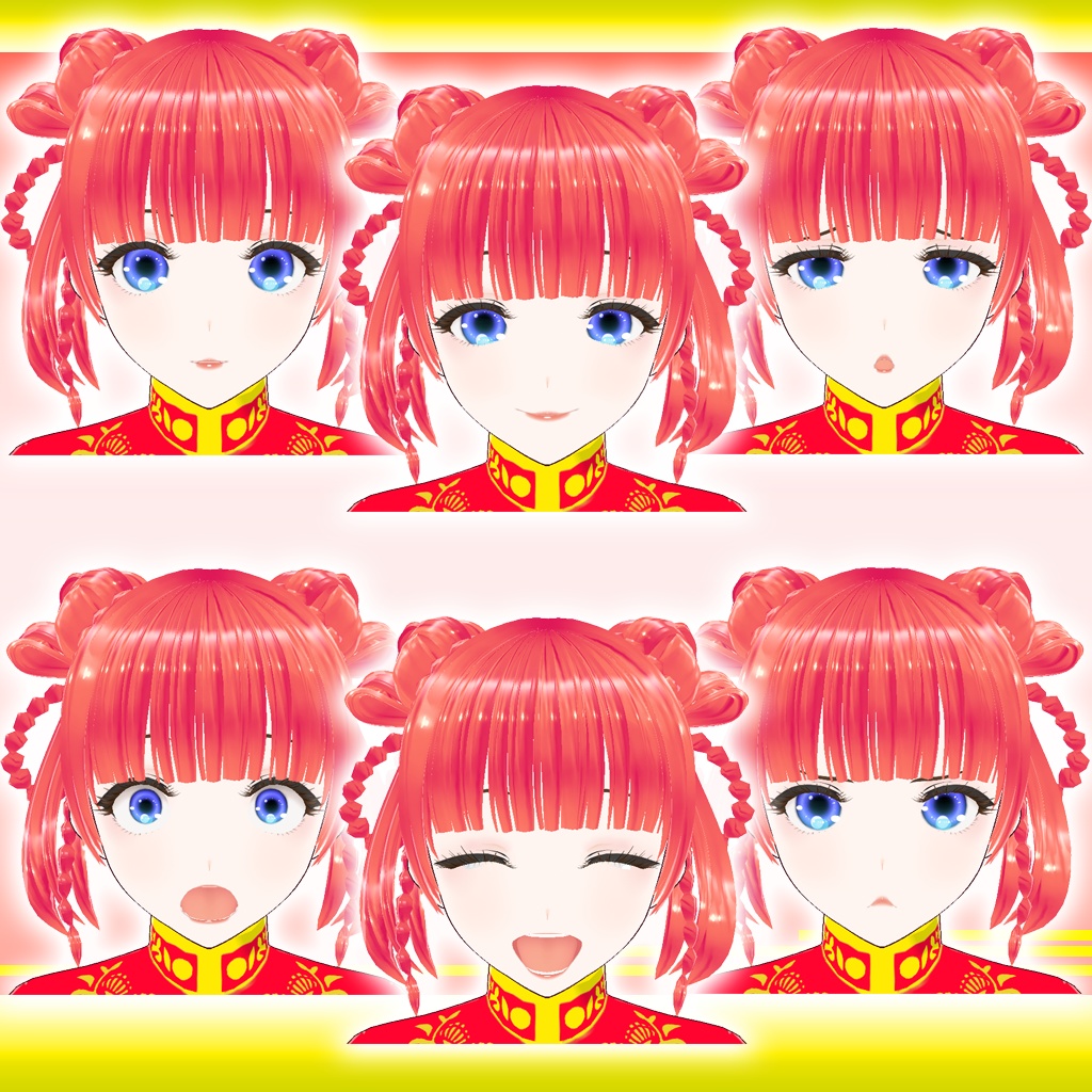 【商用OK】3Dキャラクターモデル「Mei(メイ)」