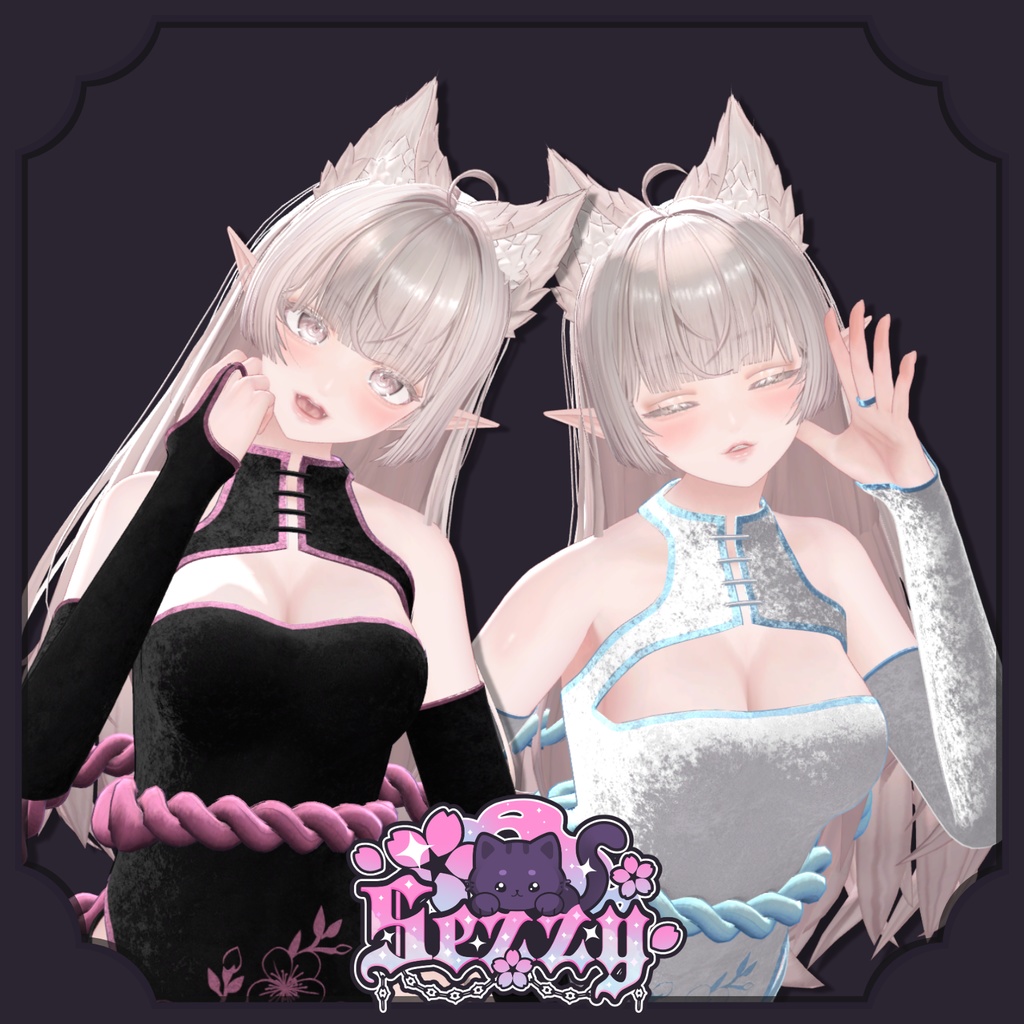 Kunoichi Outfit 【LUMINA】【VRChat】