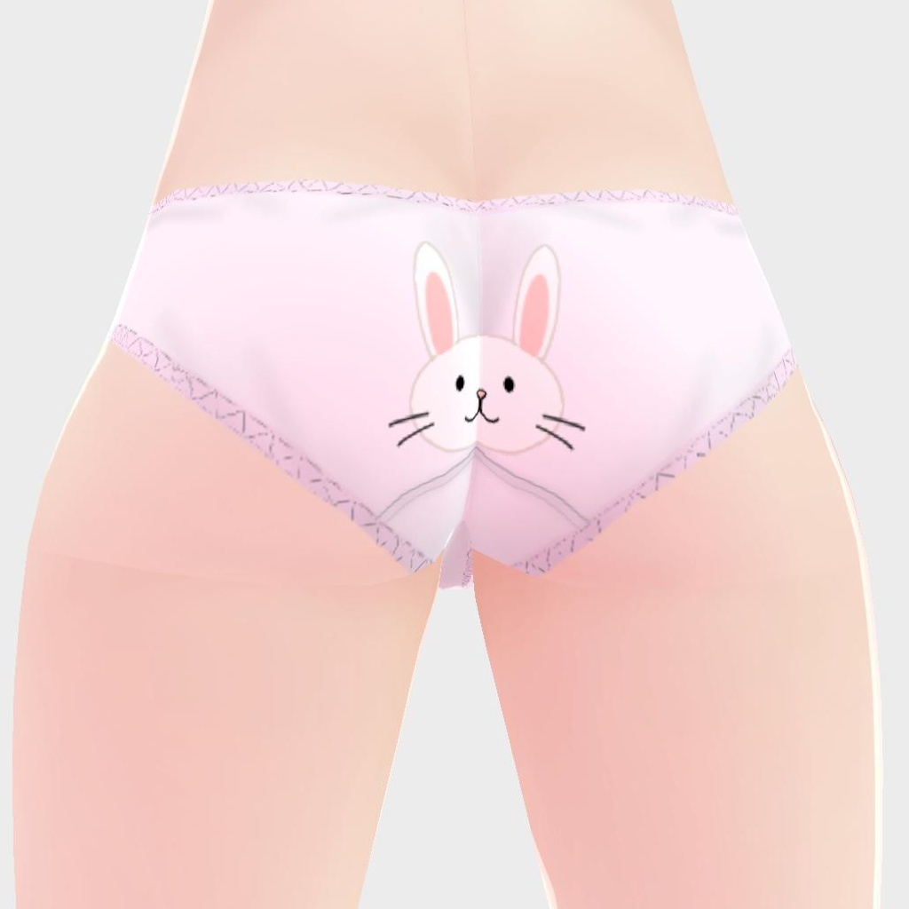 アニマルパンツ くまさん&うさぎさん【正式版Vroid対応】