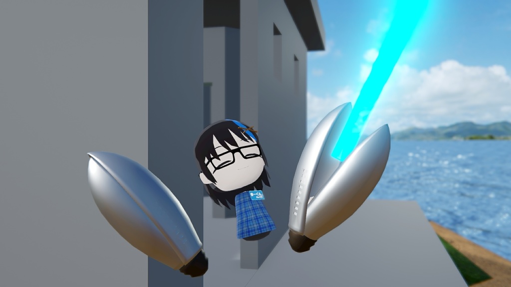 【3Dモデル】宇宙人のハサミ