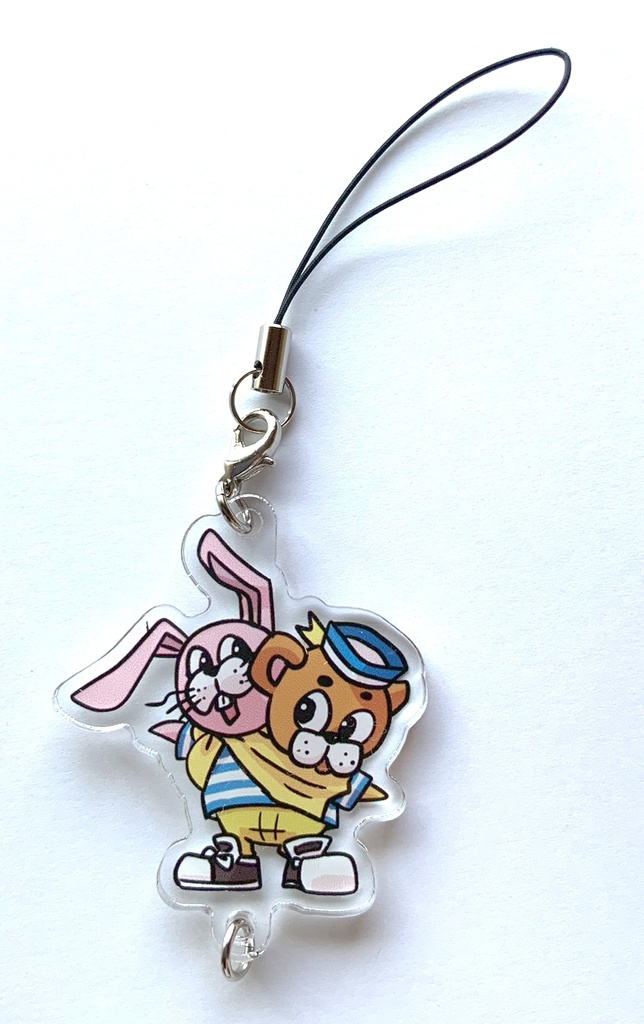 つながるアクリルキーホルダー(カミサマ・ボニー&クライド・金閣&銀閣)