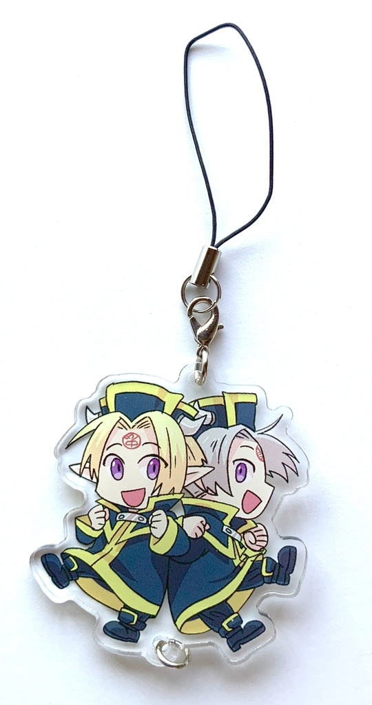 つながるアクリルキーホルダー(カミサマ・ボニー&クライド・金閣&銀閣)