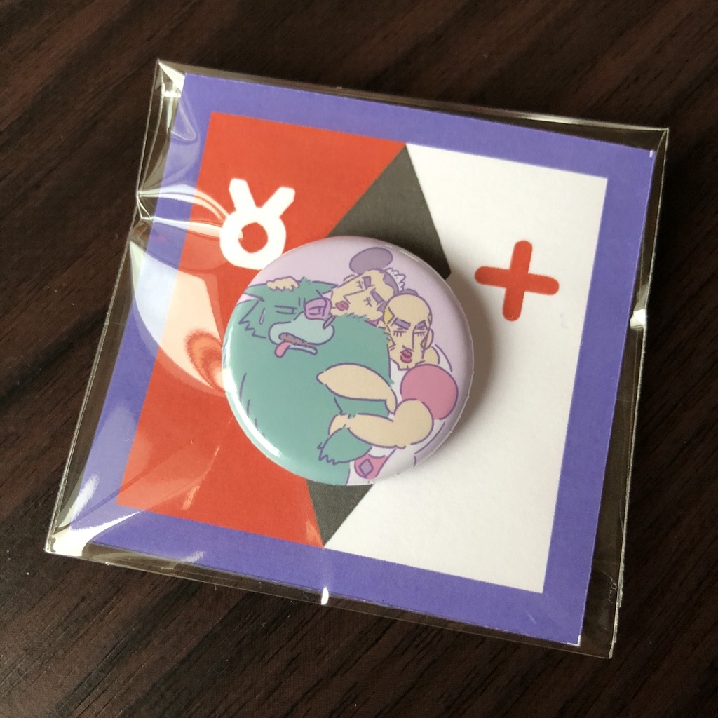 ヘンダーランド缶バッチ