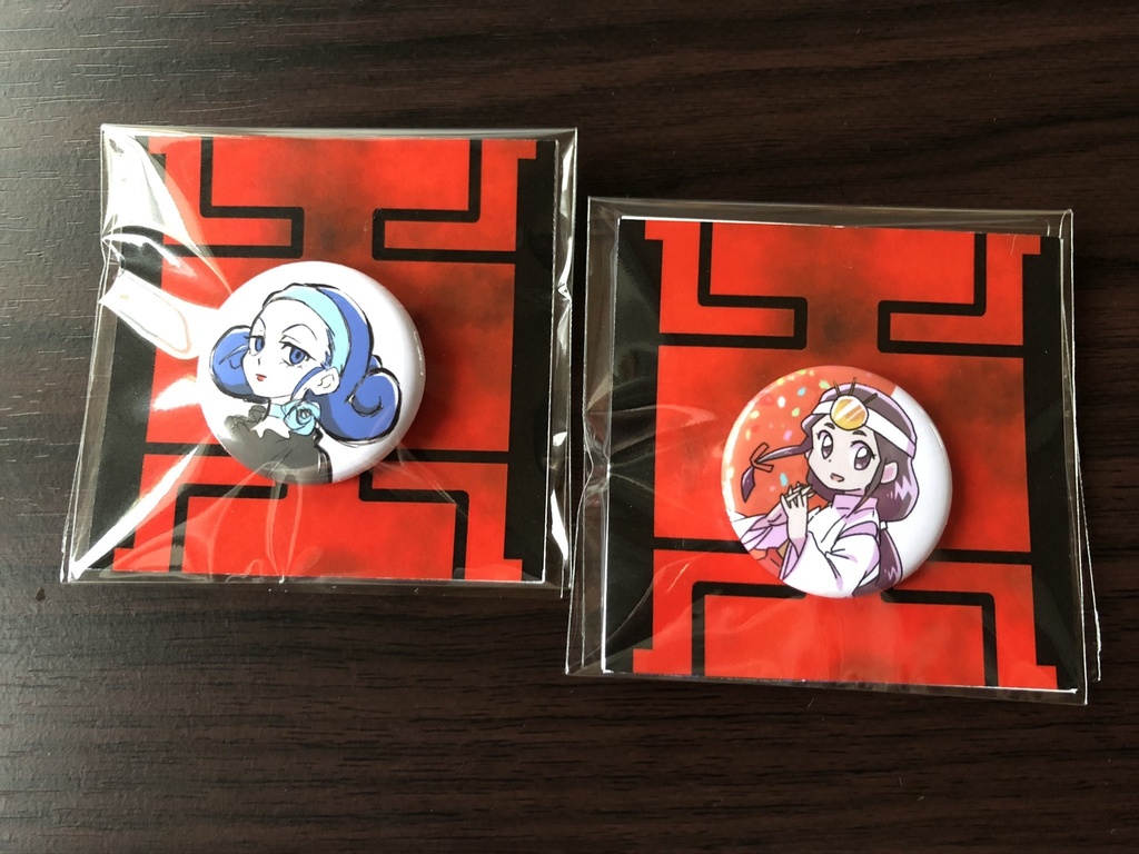 妖逆門缶バッチ