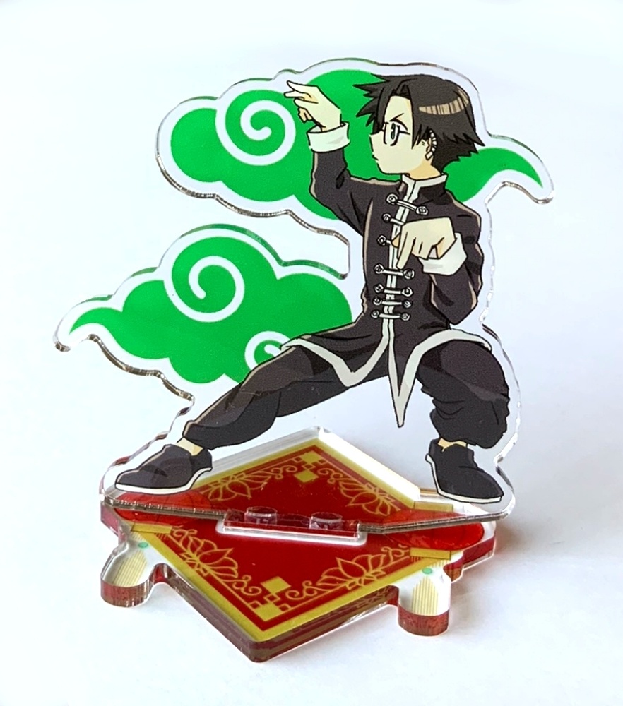 清一色&猪八戒 カンフー風アクリルフィギュア