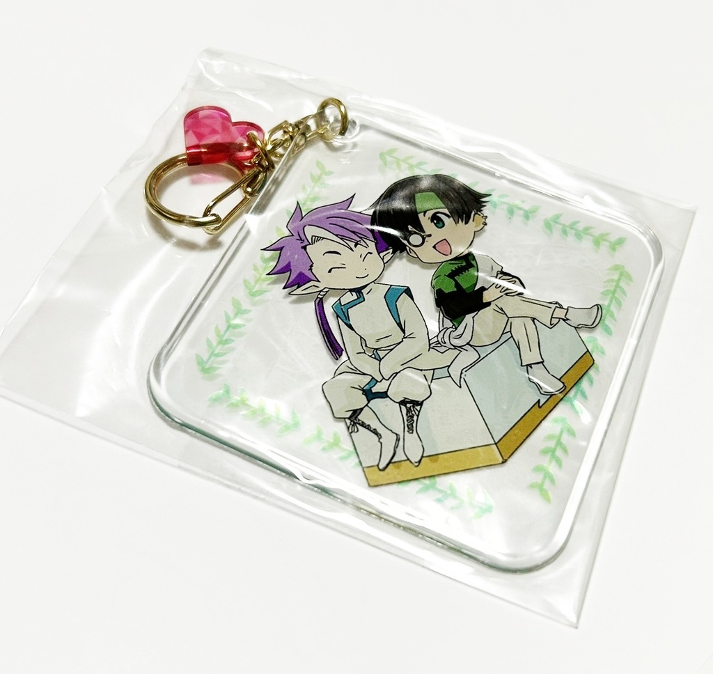 やわらかクリアチャーム(清一色&猪八戒)