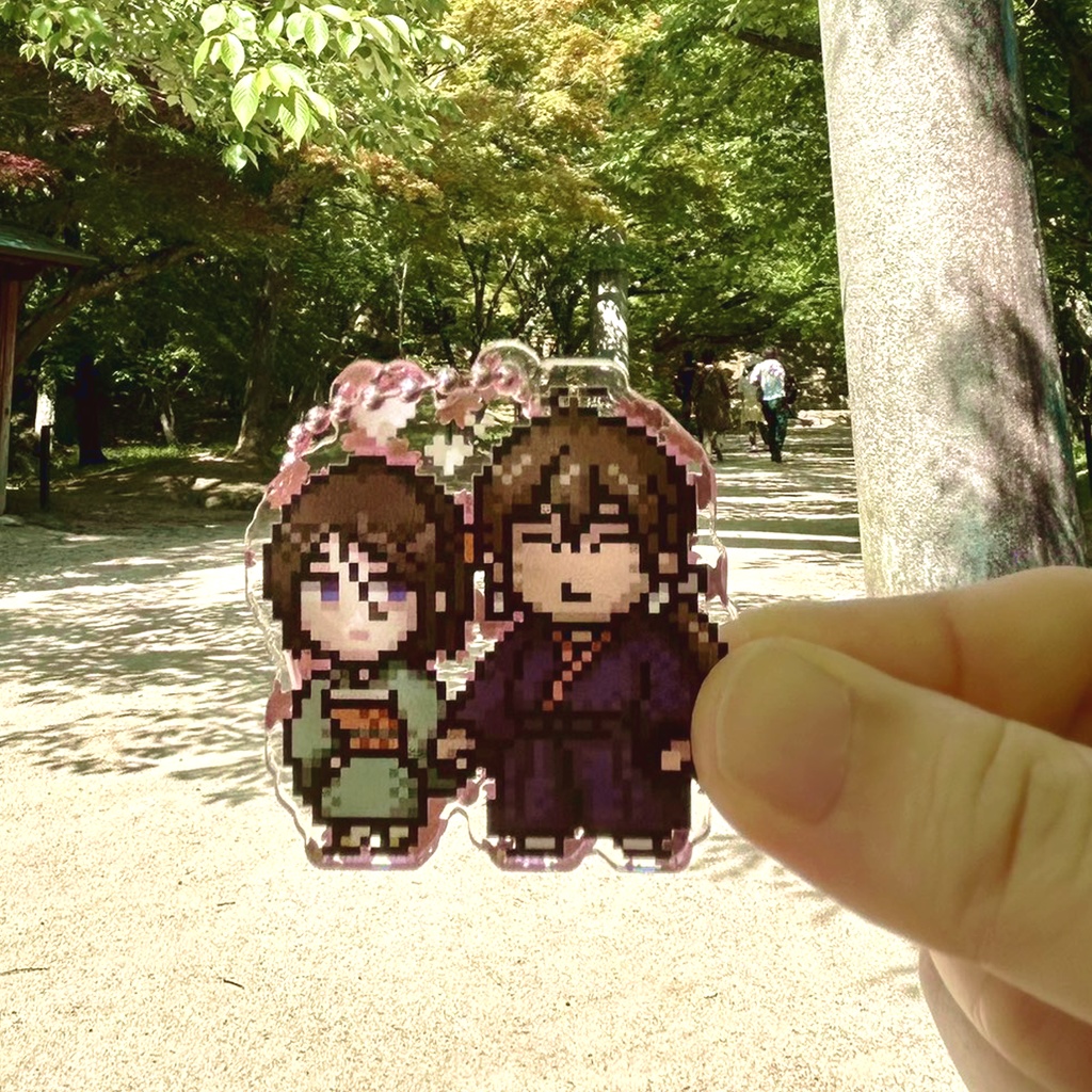 手つなぎ長田夫婦(庚子&幻治)