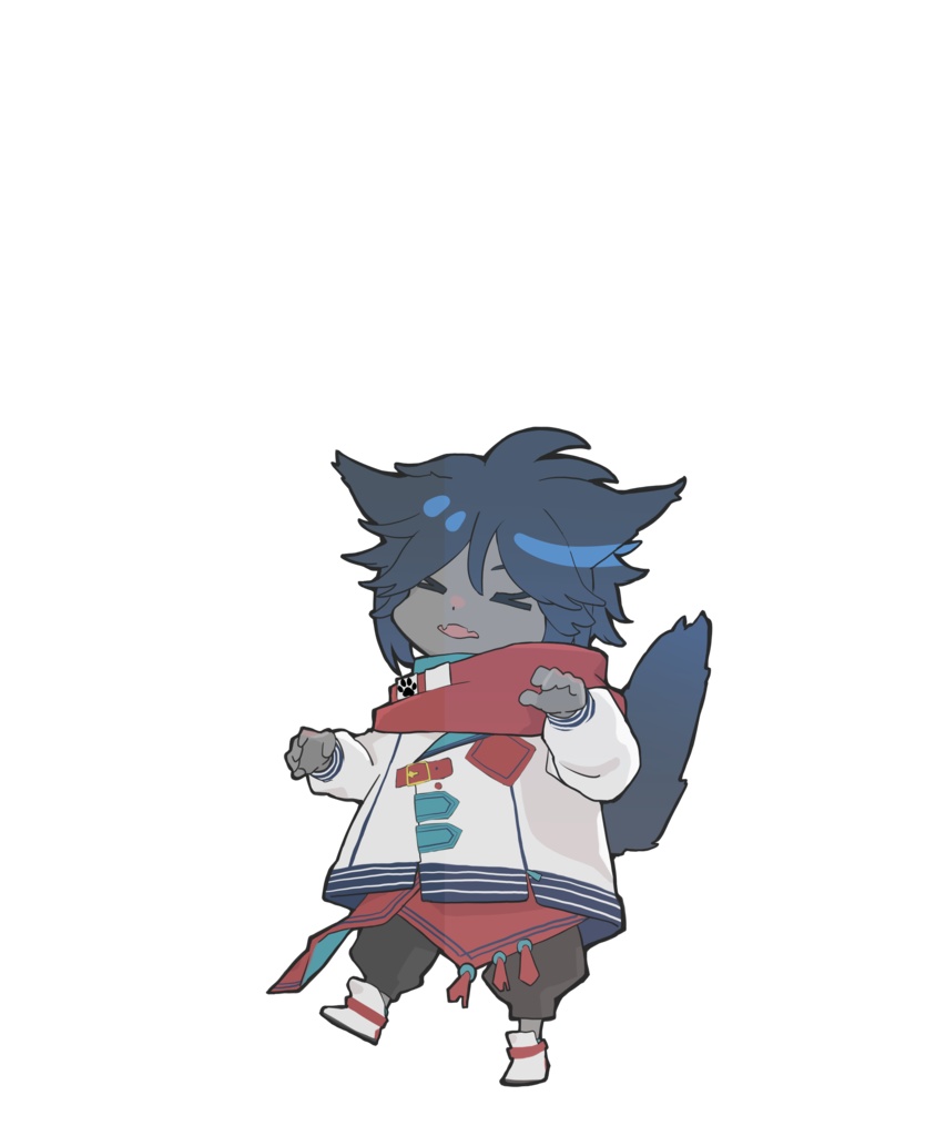 【無料立ち絵素材01】ケモ耳少年