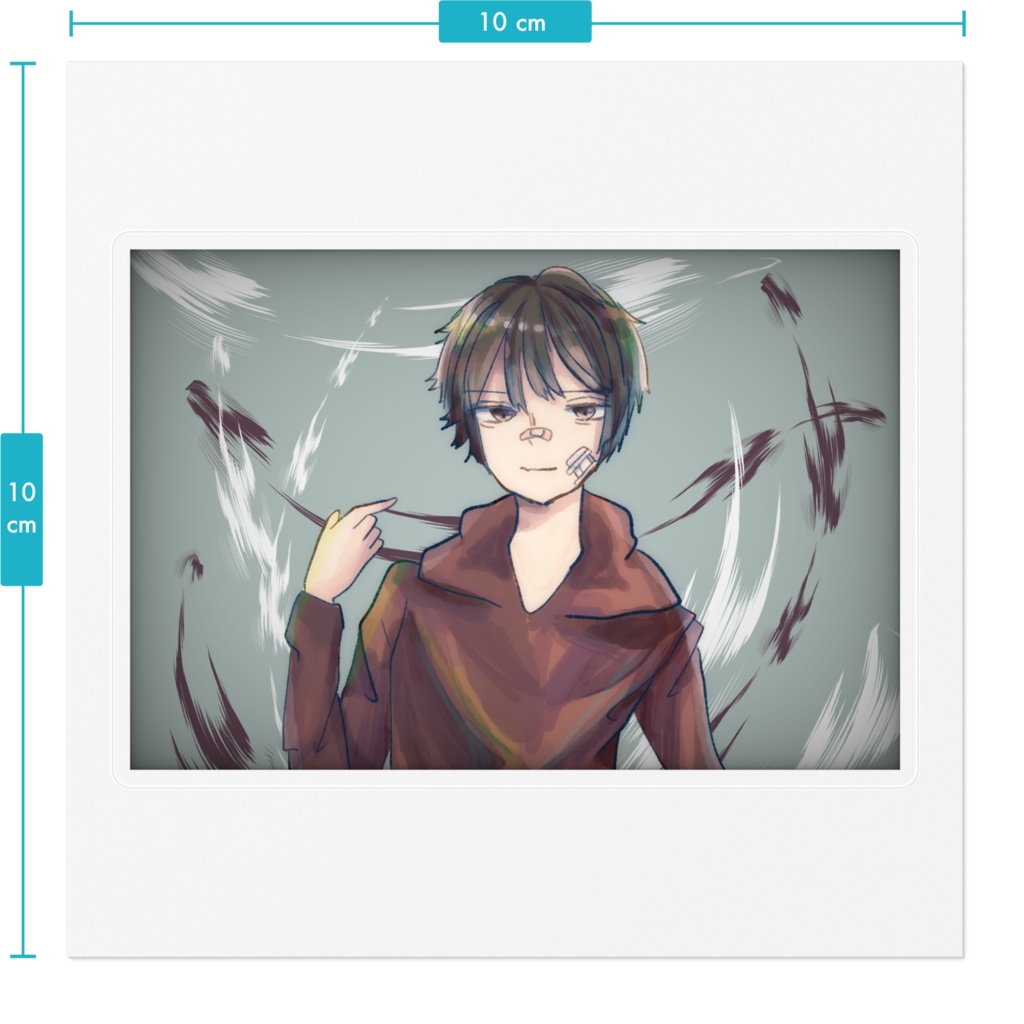 挑発ステッカー