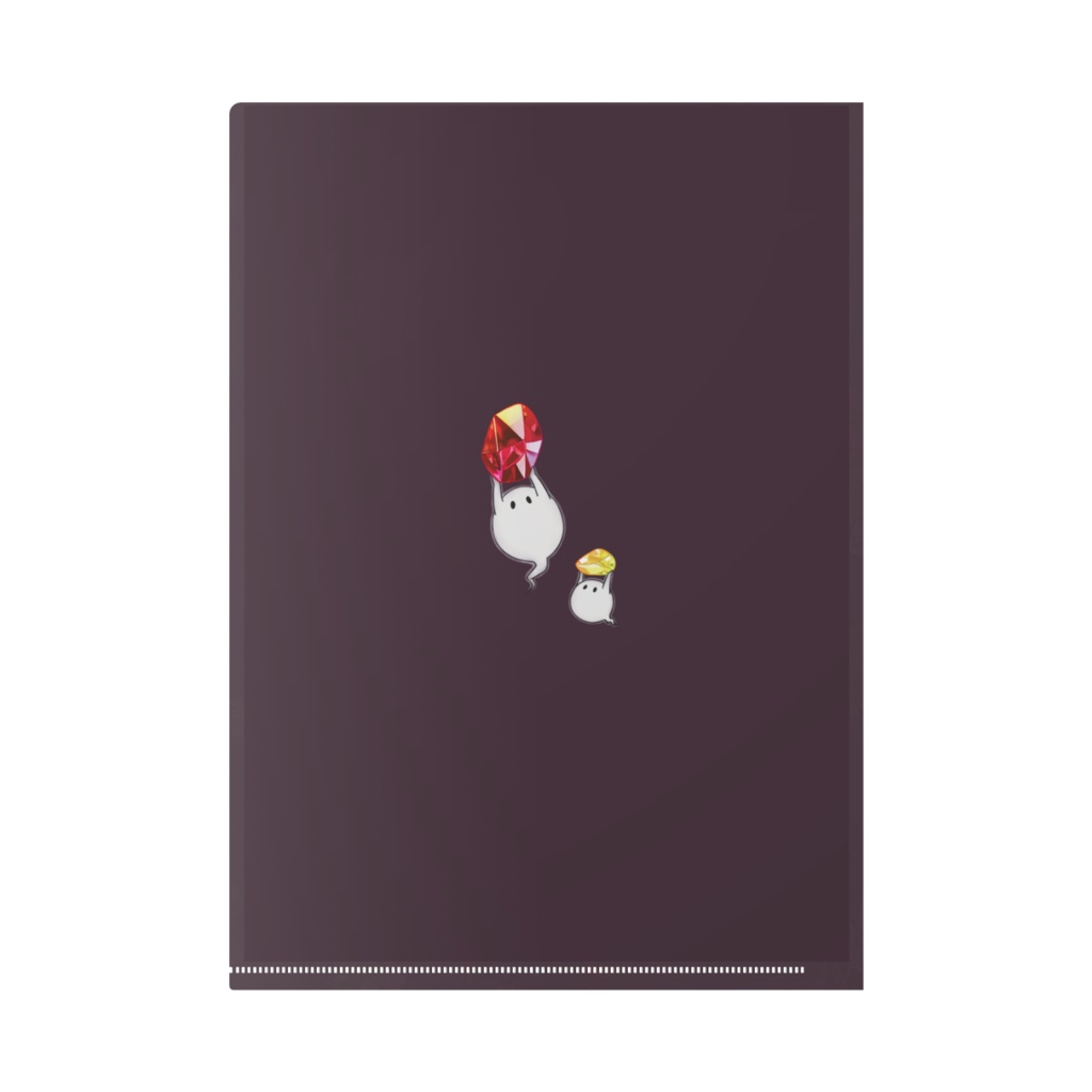 クリアファイル 【 今日のドレスは 】