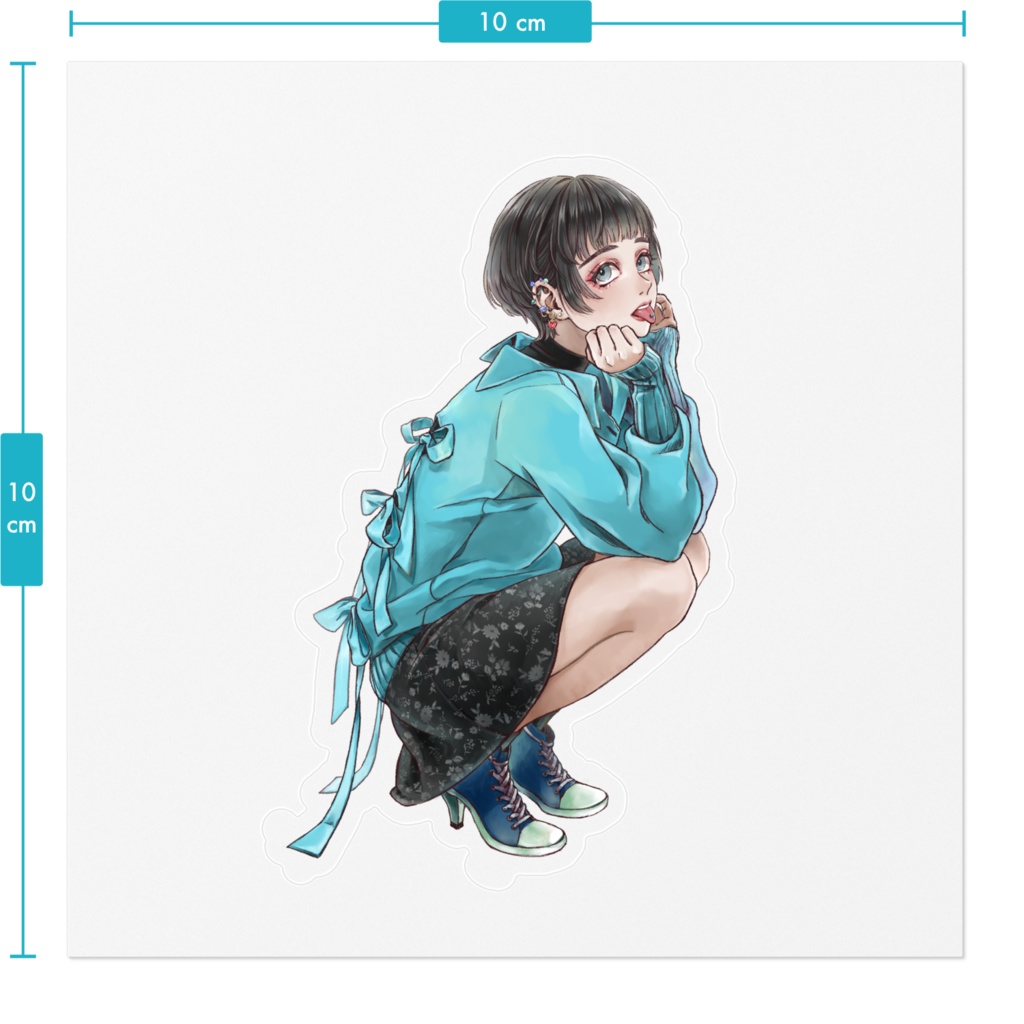 ステッカー 【 べ。 】