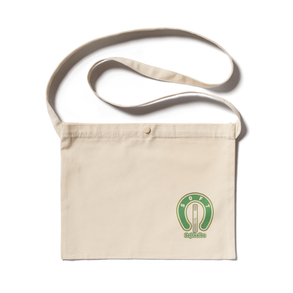 「ソフト競馬ゴール板」サコッシュ