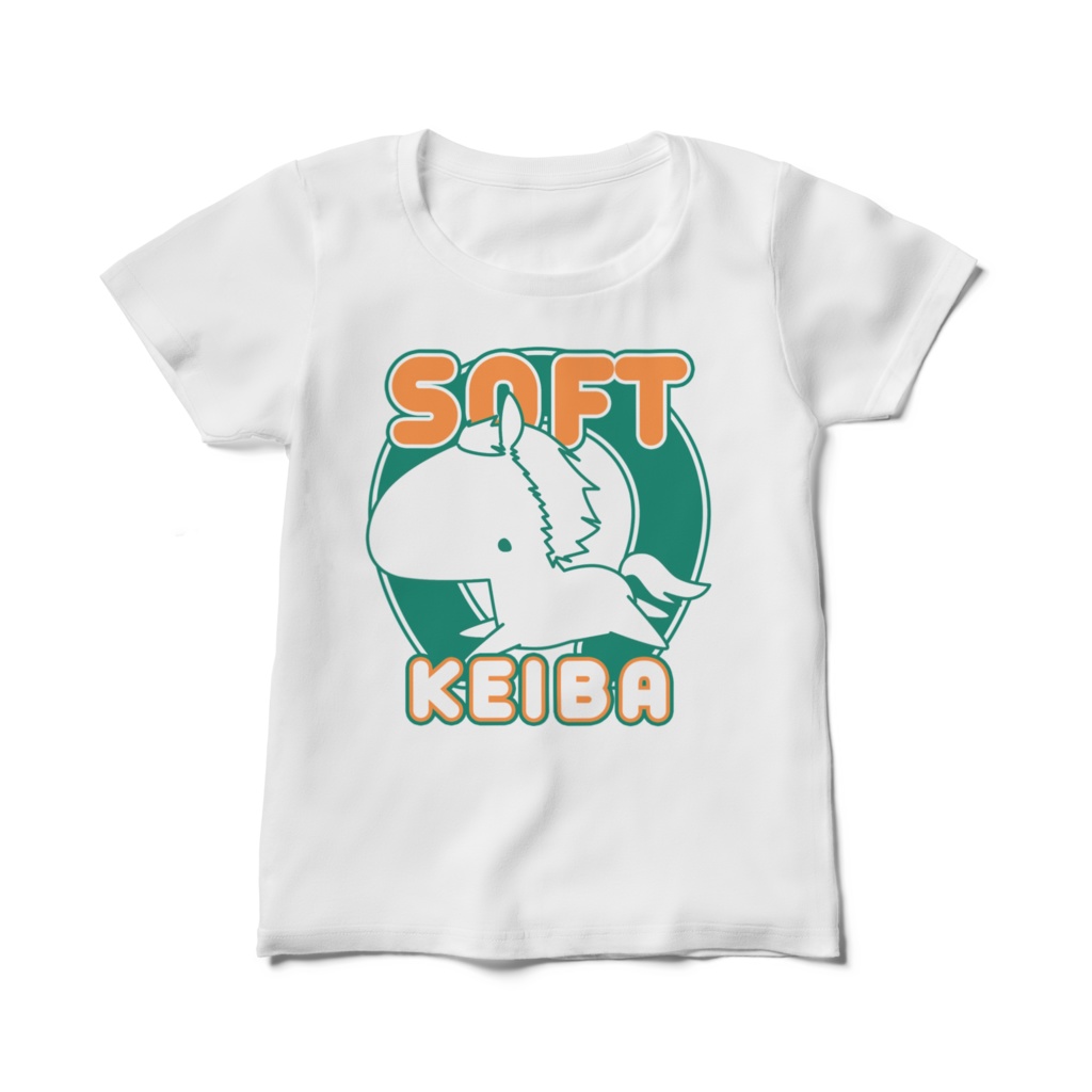 レディースソフト競馬ロゴTシャツ（2パターン）