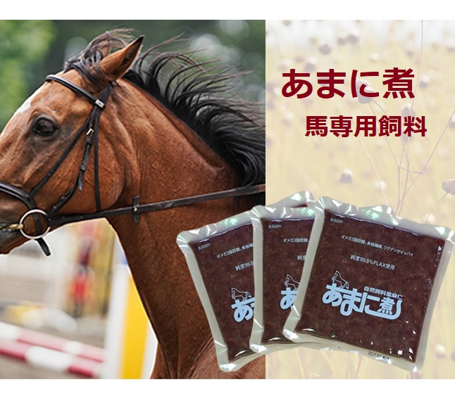 あまに煮【愛馬の健康サポート】(送料無料)