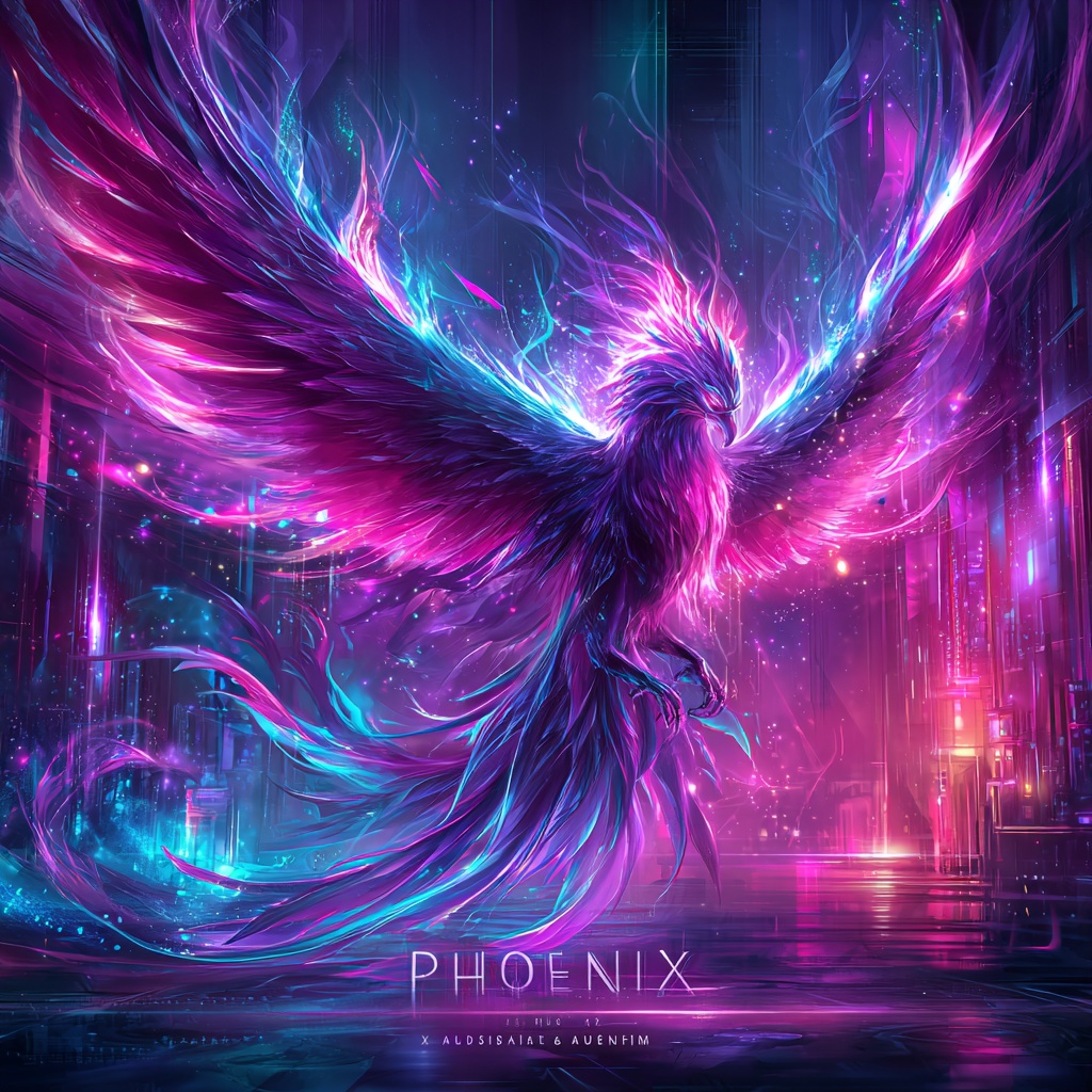 【80s Futuristic Pop Series】phoenix