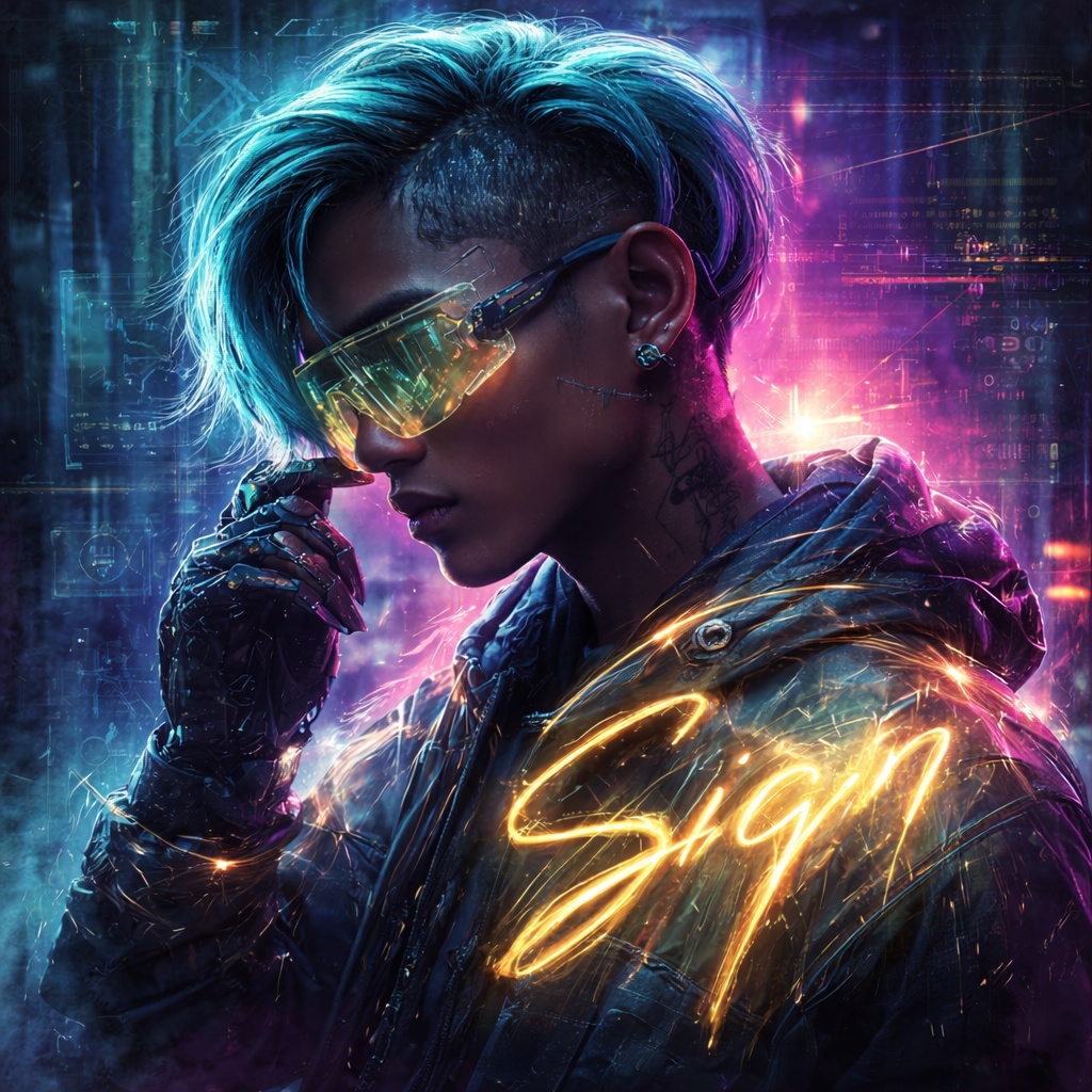 【Futuristic Cyber Series】Sign