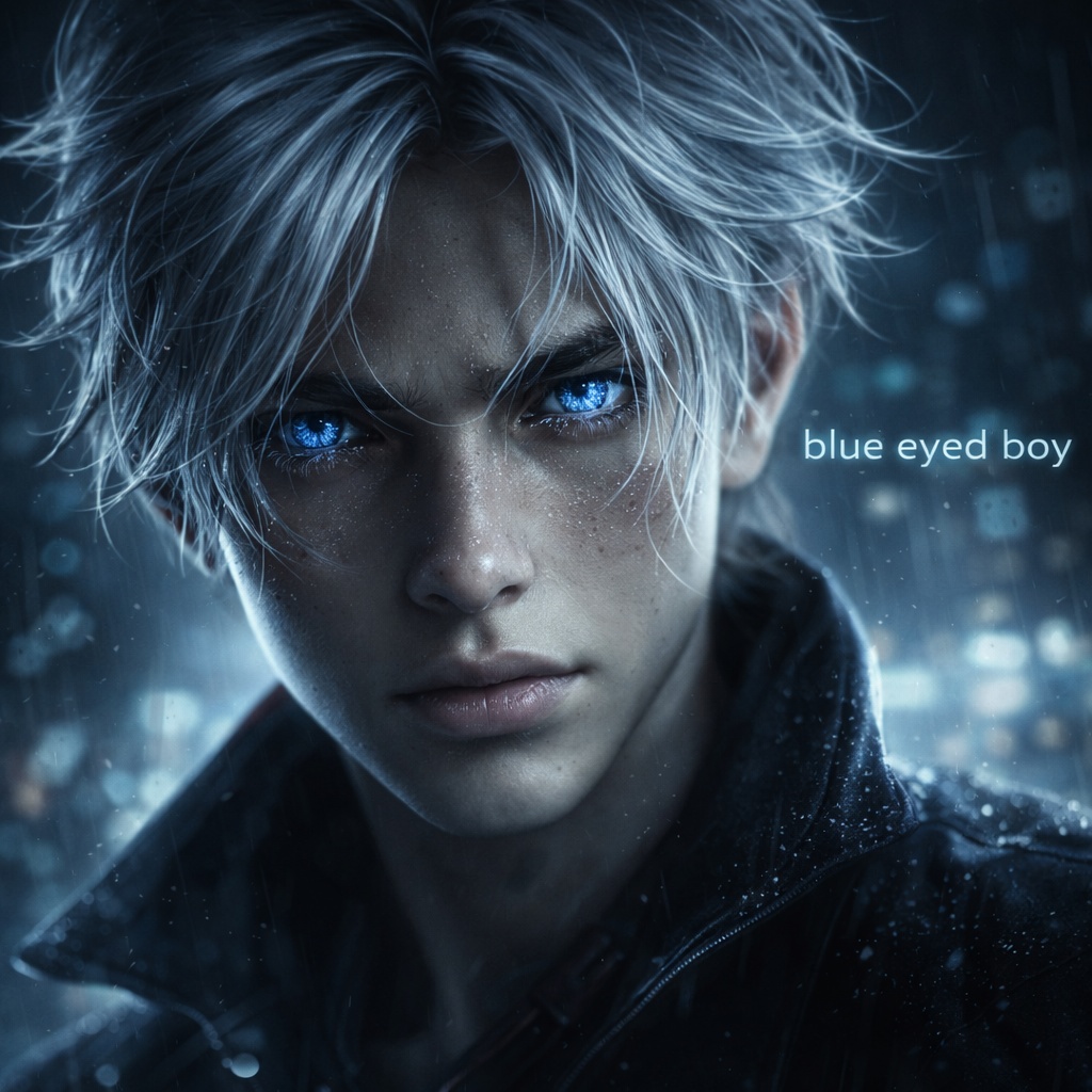 blue eyed boy