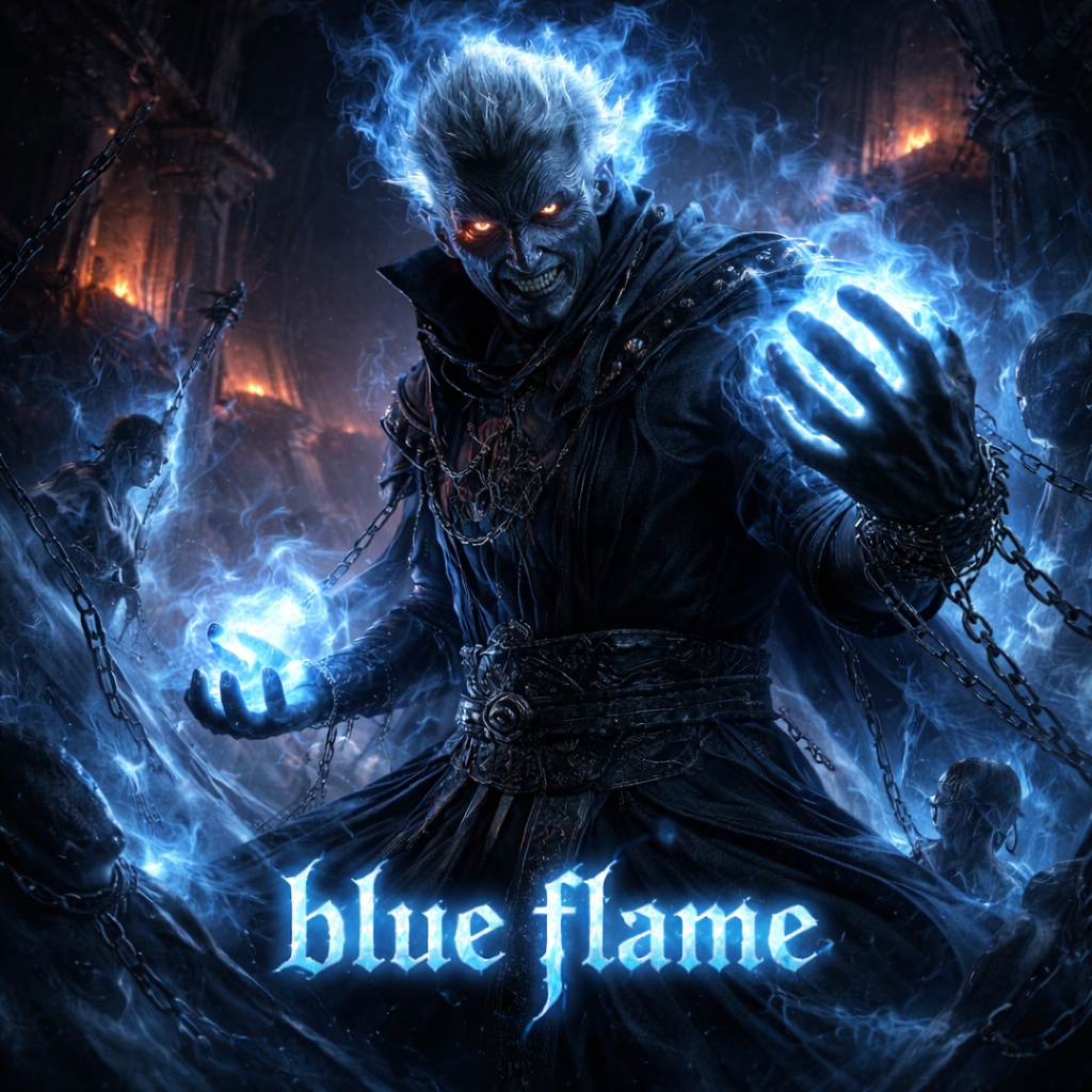 blue flame