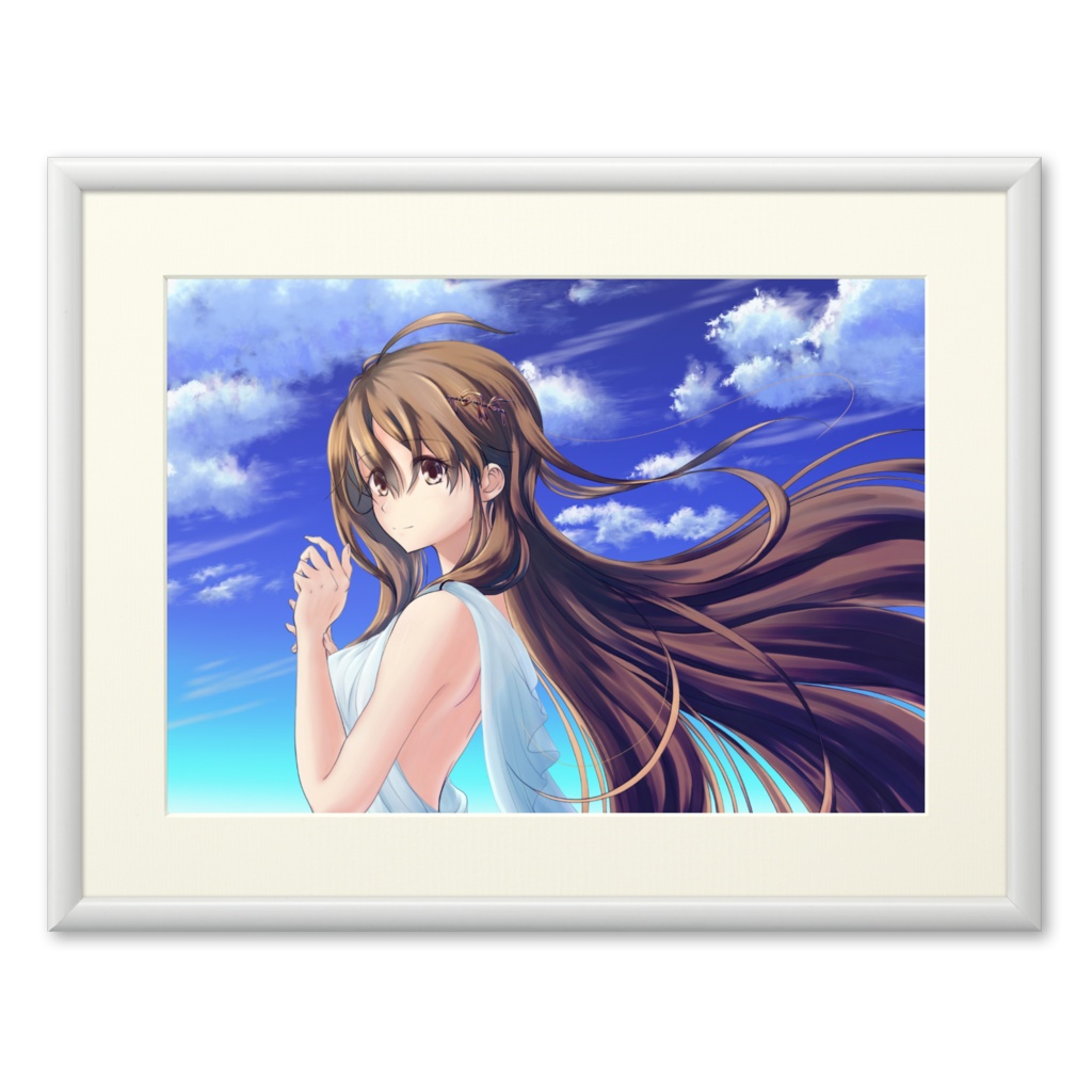 優しくも力強く風は吹く【複製画/プリモアート】